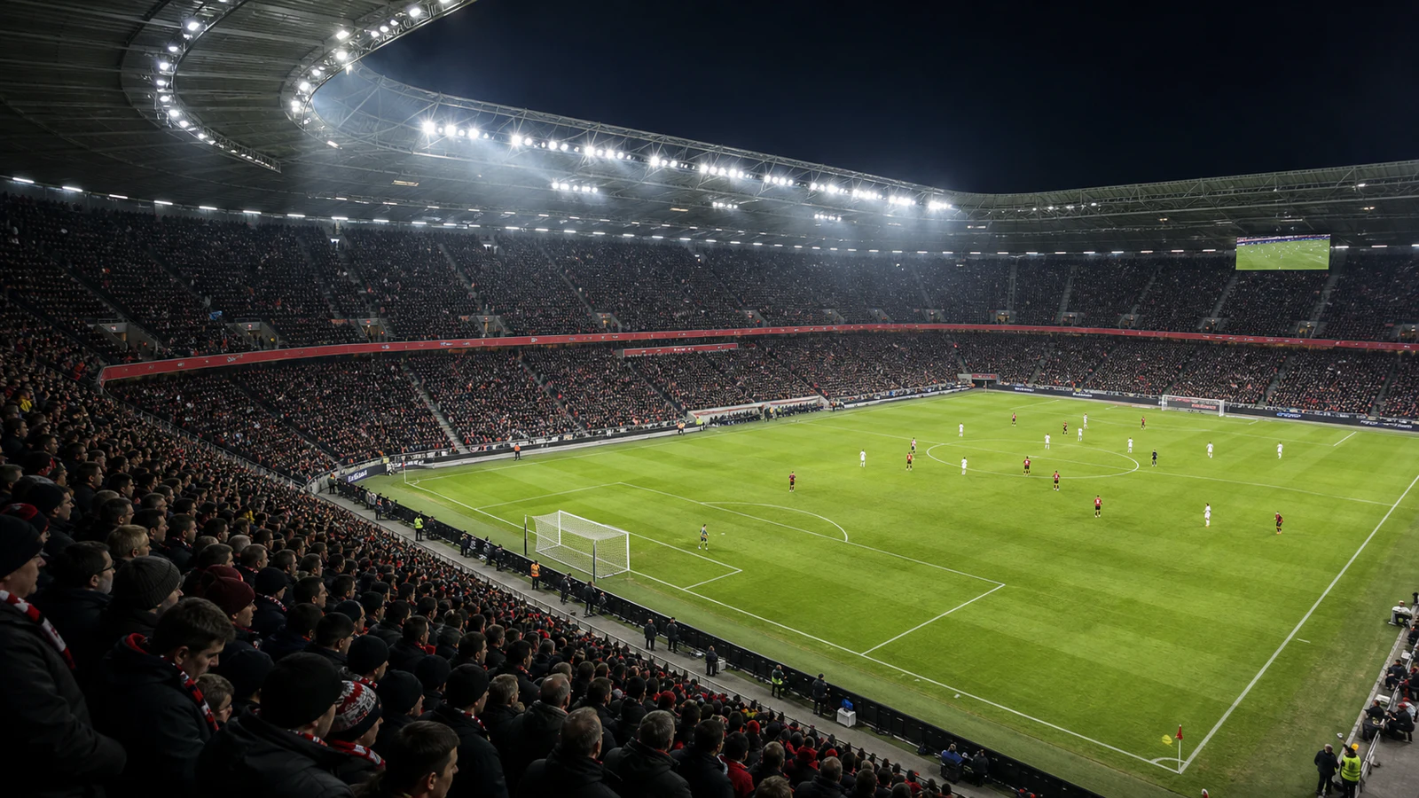 2. Bundesliga, stadionmiljöö ottelun aikana